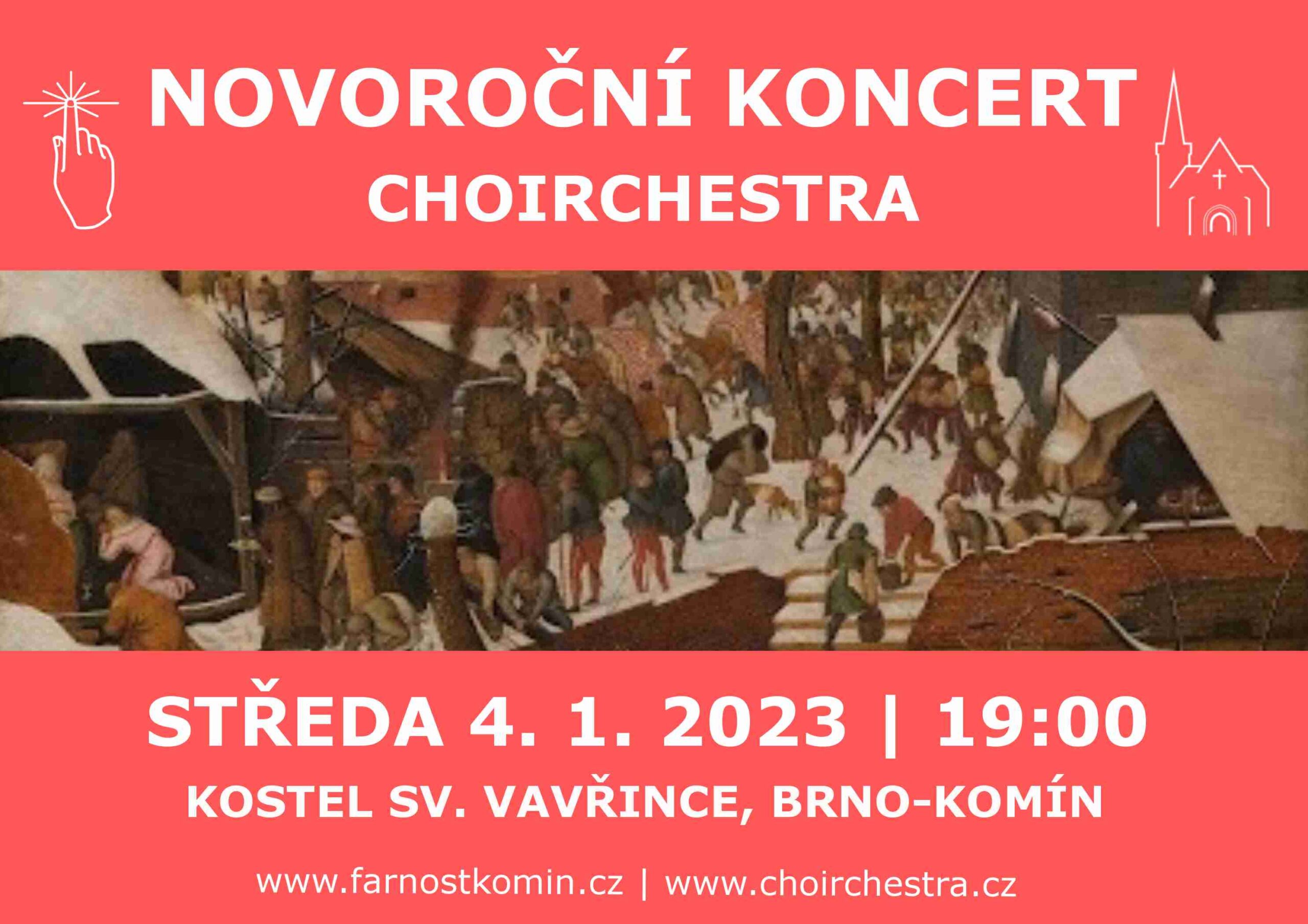 Novoroční koncert sboru Choirchestra